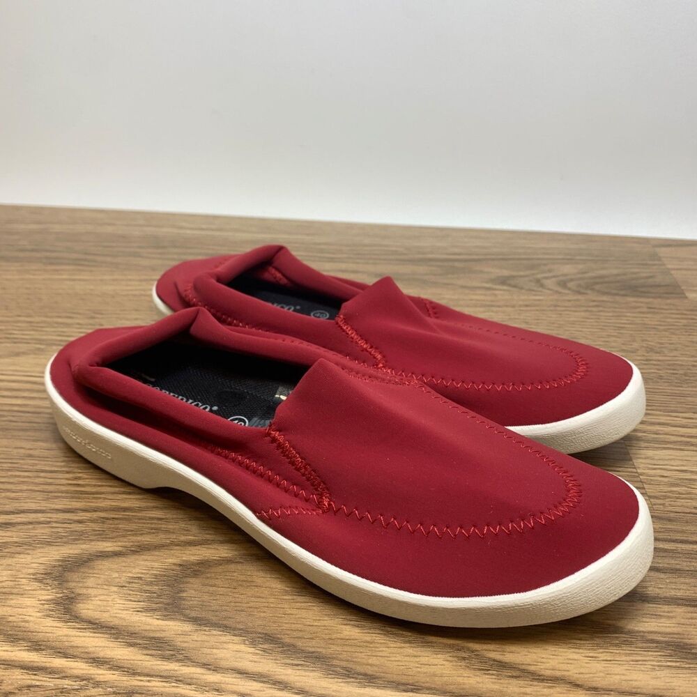 Arcopedico Bordeaux Stretch Textile Town J Slip On‎ NEW Womens Size 9 40 Shoes